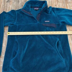 Patagonia Women's Teal Zip-Up Fleece Jacket